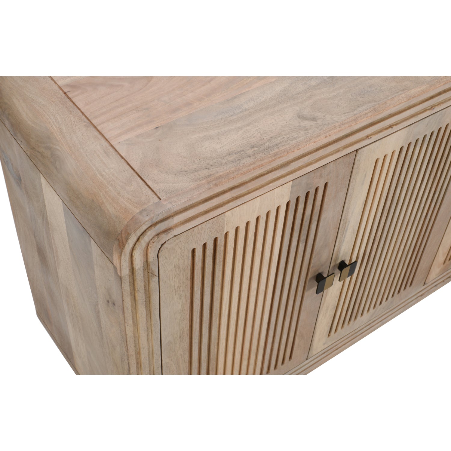 Tutti Carved Mango Wood 4 Doors Large Sideboard