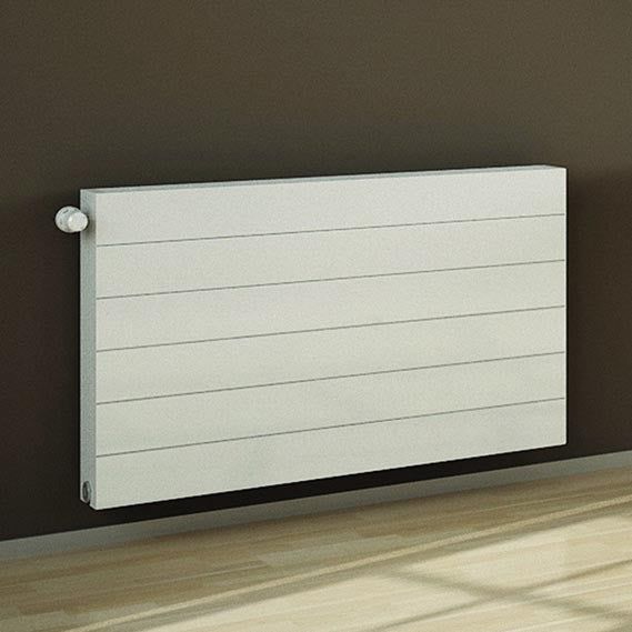 RadiantGlow Purity Premium Single Convector Horizontal Radiator In White Gloss (400MM High)