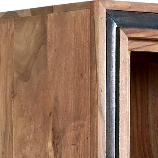 Adara Sheesham Slim Bookcase