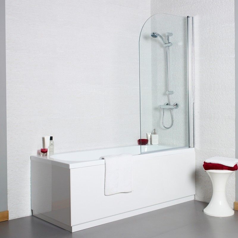 Serene Bath Screen With Radius Edge