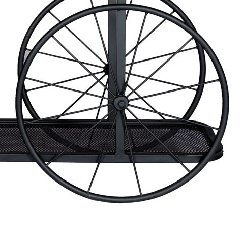 Elara Wheel Console Table