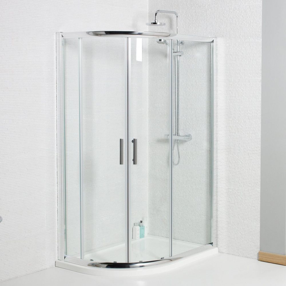 AquaLuxe Offset Quadrant Shower Enclosure