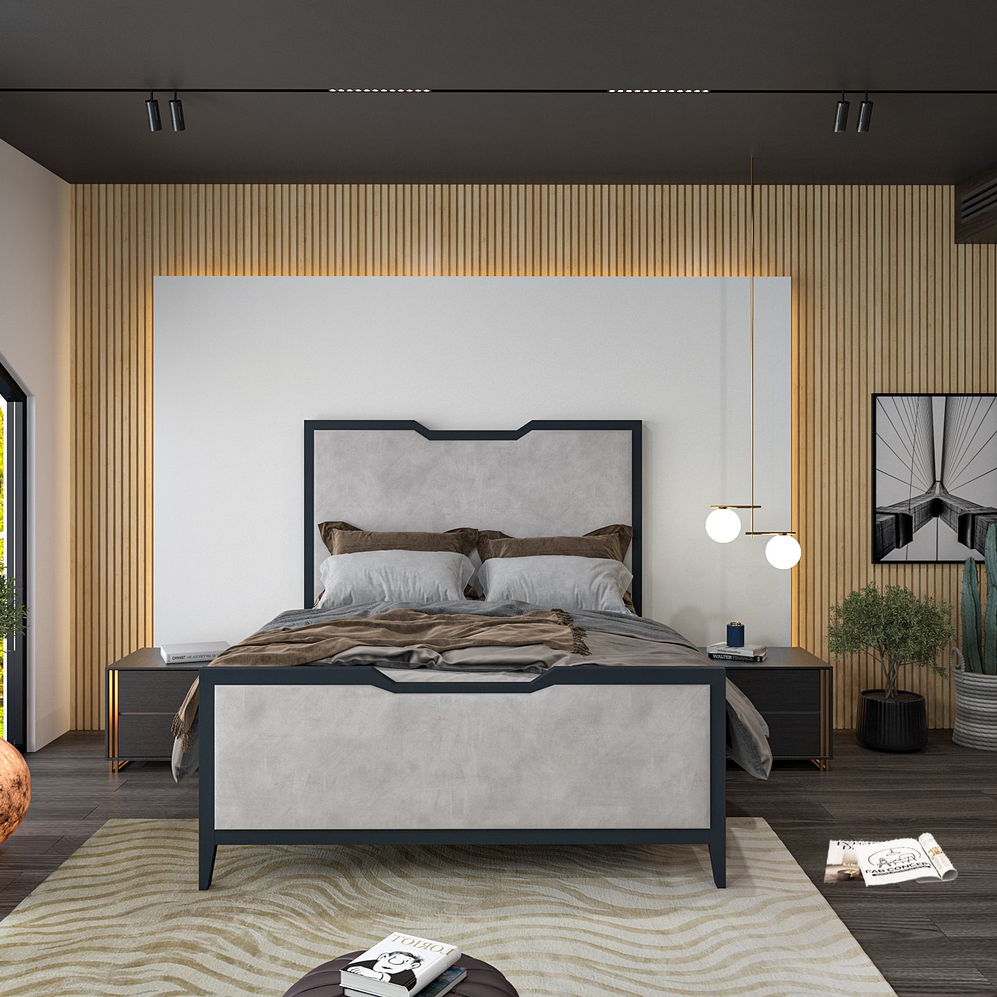 Bordeaux Metal Bed Frame