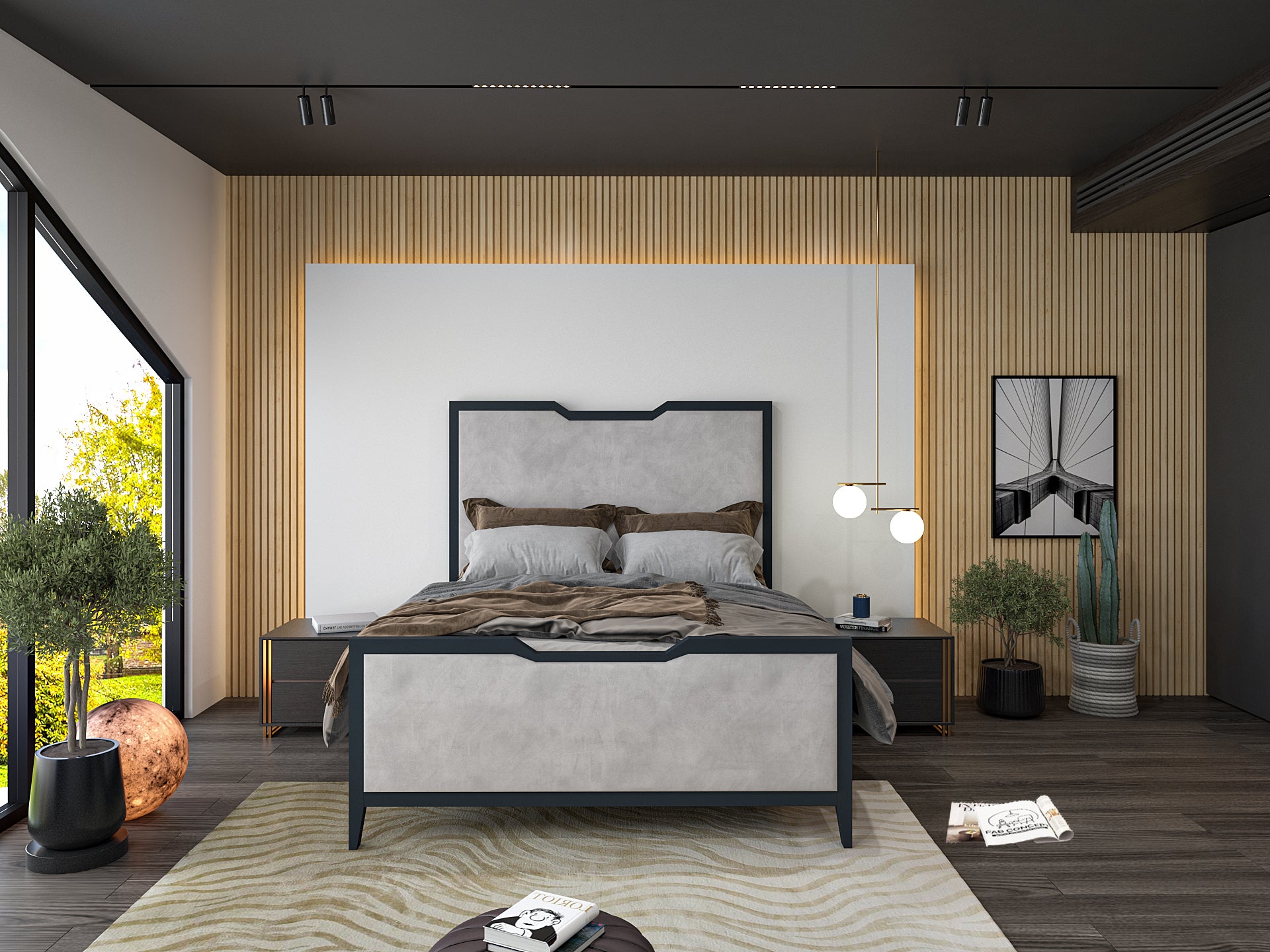 Bordeaux Metal Bed Frame