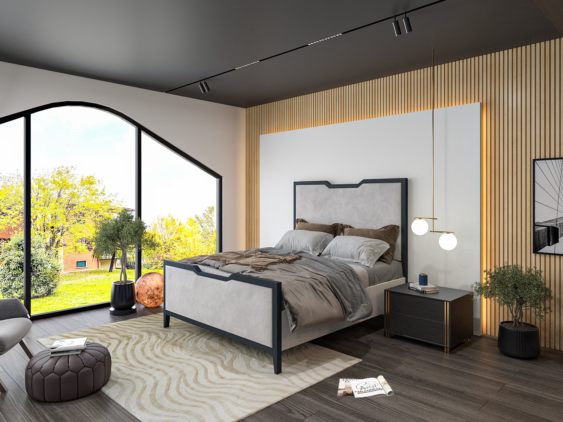 Bordeaux Metal Bed Frame