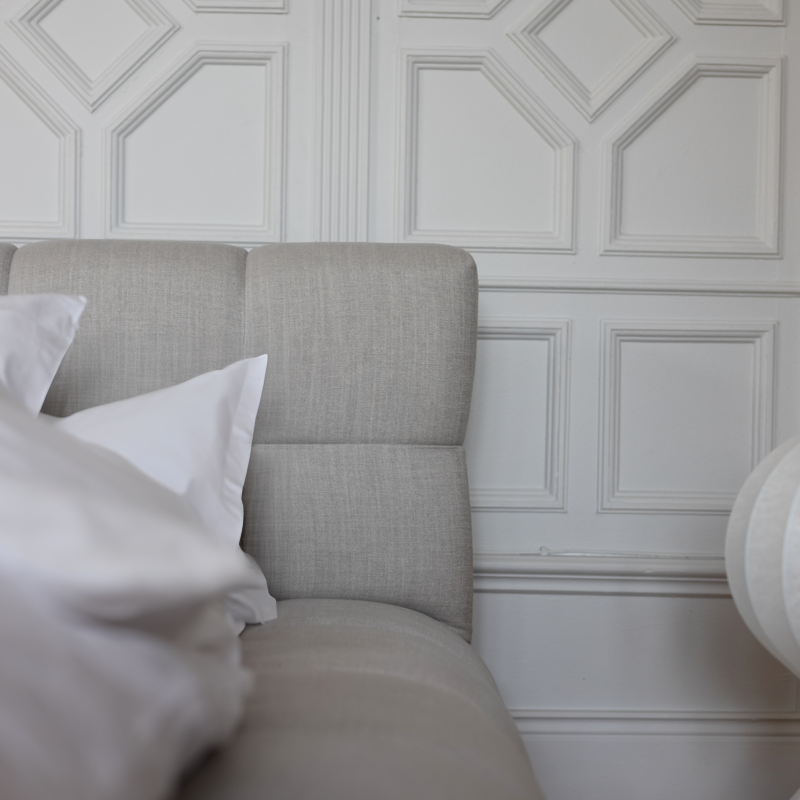 Celine Boucle Upholstered Bed Frame