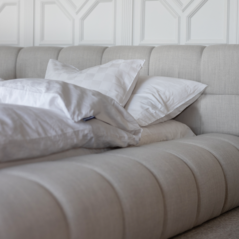 Celine Boucle Upholstered Bed Frame