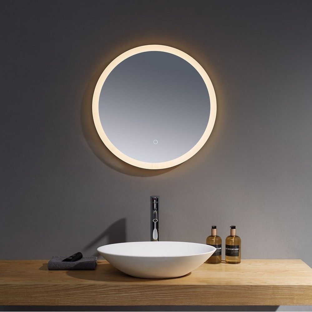 Clayford Rounded LED Mirror