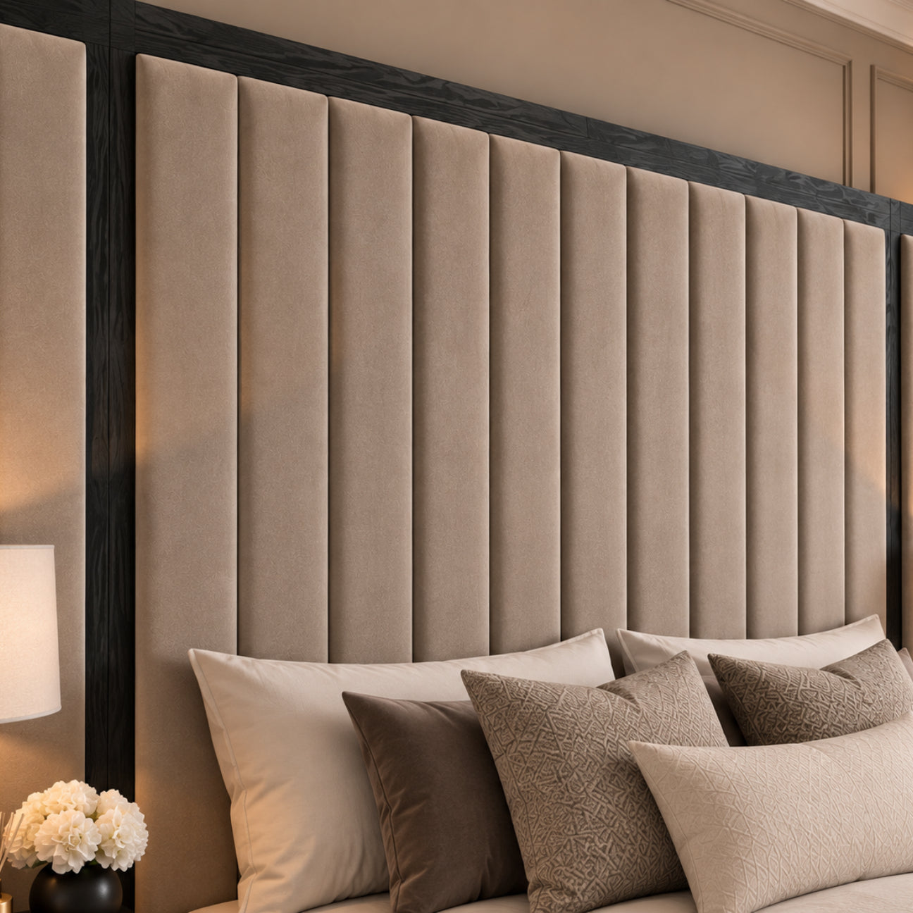 Coco Tropez Line Wallboard Bed