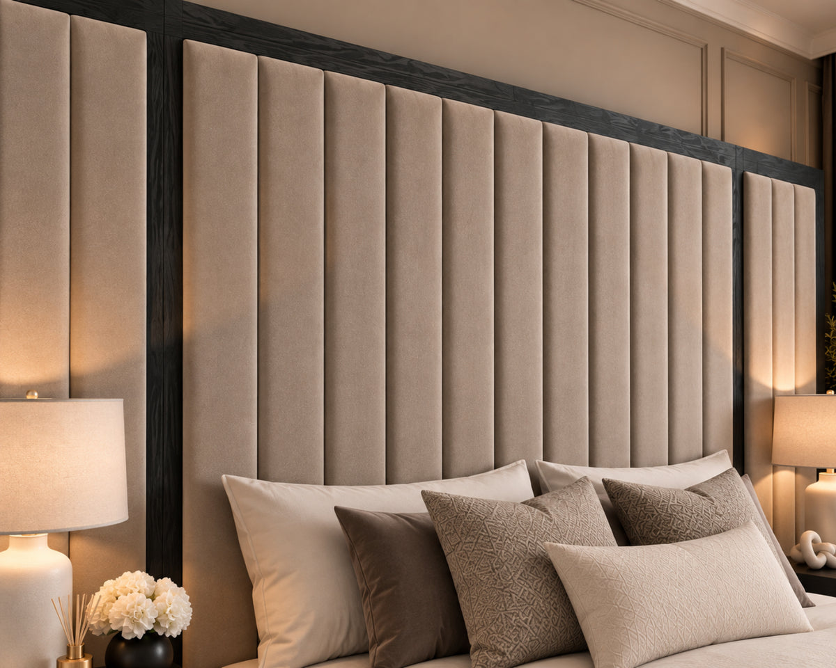 Coco Tropez Line Wallboard Bed