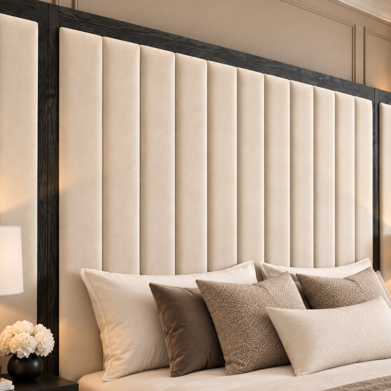 Coco Tropez Line Wallboard Bed