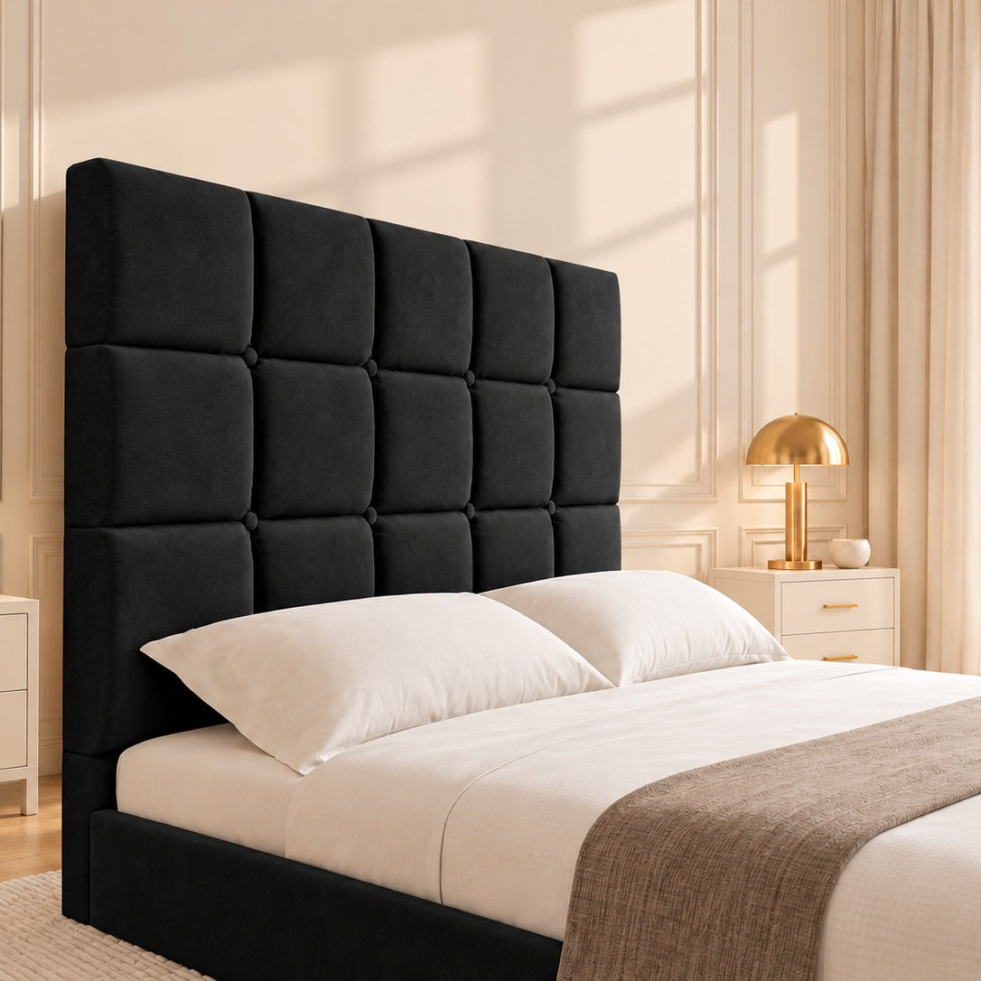 Cubica Upholstered TV Bed Frame
