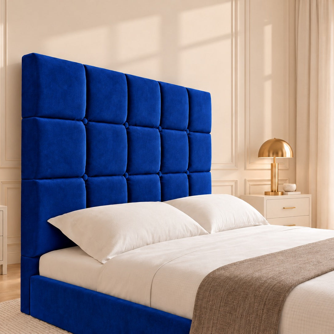 Cubica Upholstered TV Bed Frame
