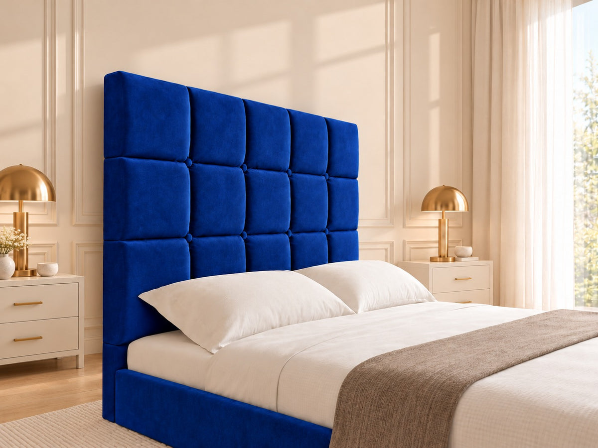 Cubica Upholstered TV Bed Frame