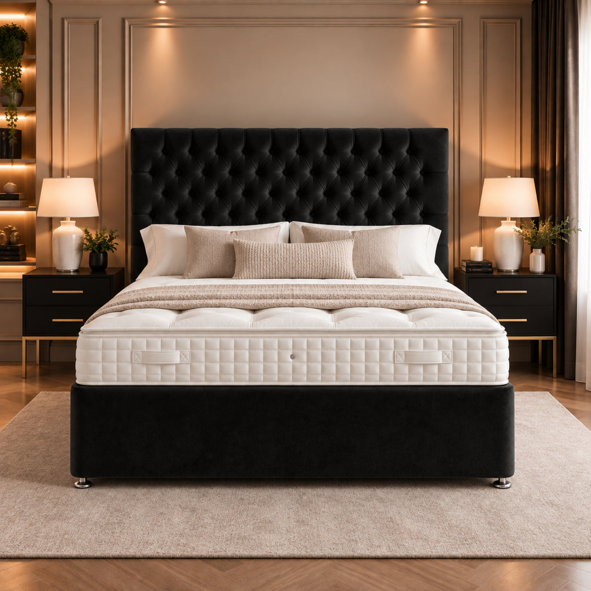 Elegant Chesterfield Divan Bed