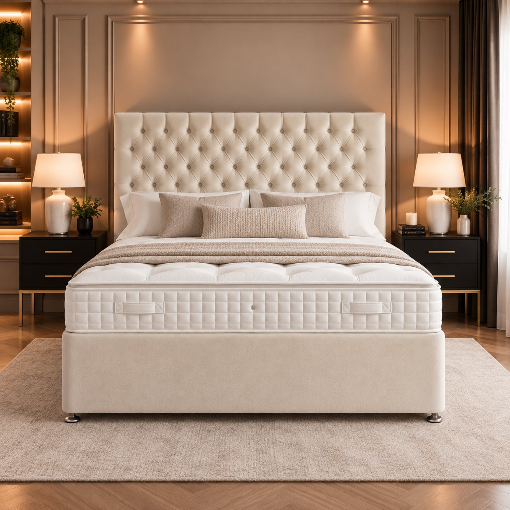 Elegant Chesterfield Divan Bed