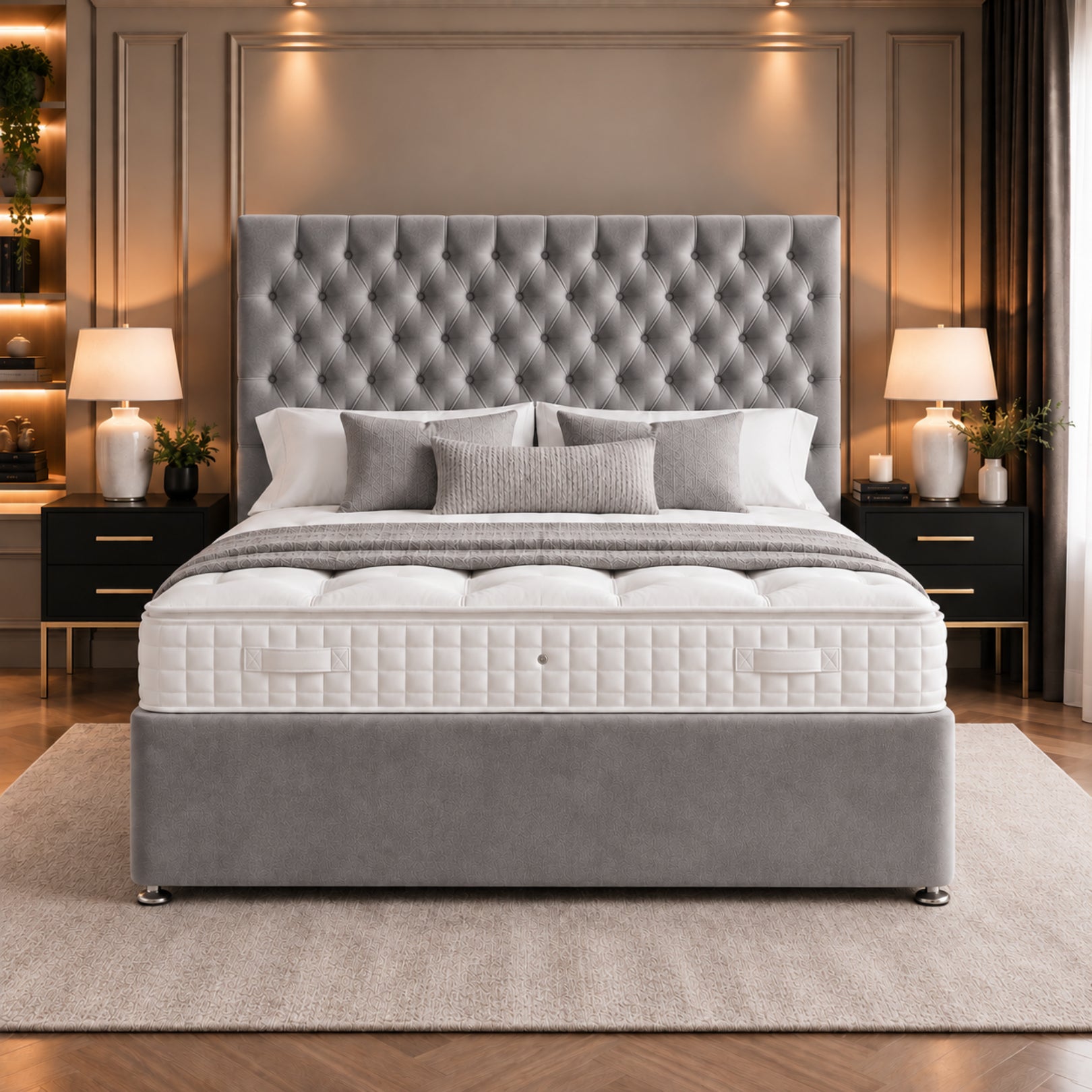 Elegant Chesterfield Divan Bed