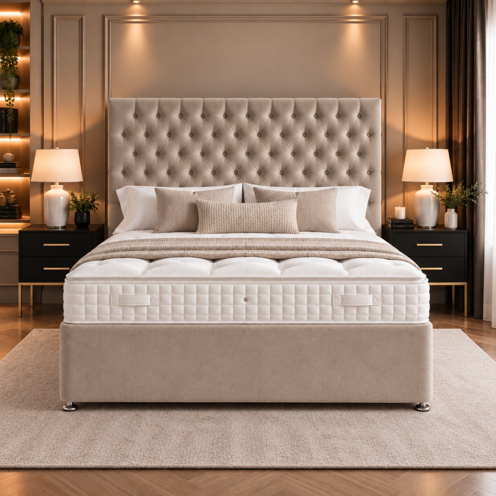 Elegant Chesterfield Divan Bed