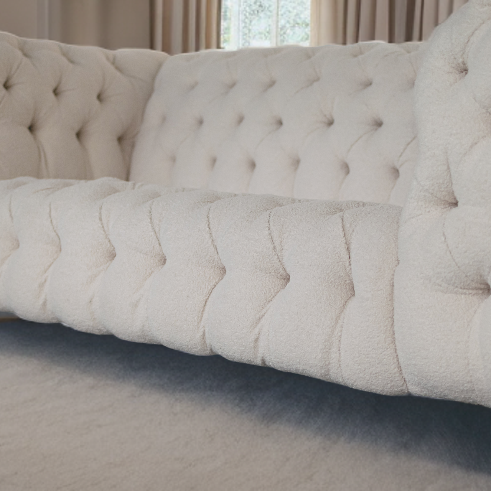 Emperor Luxe Boucle Sofa