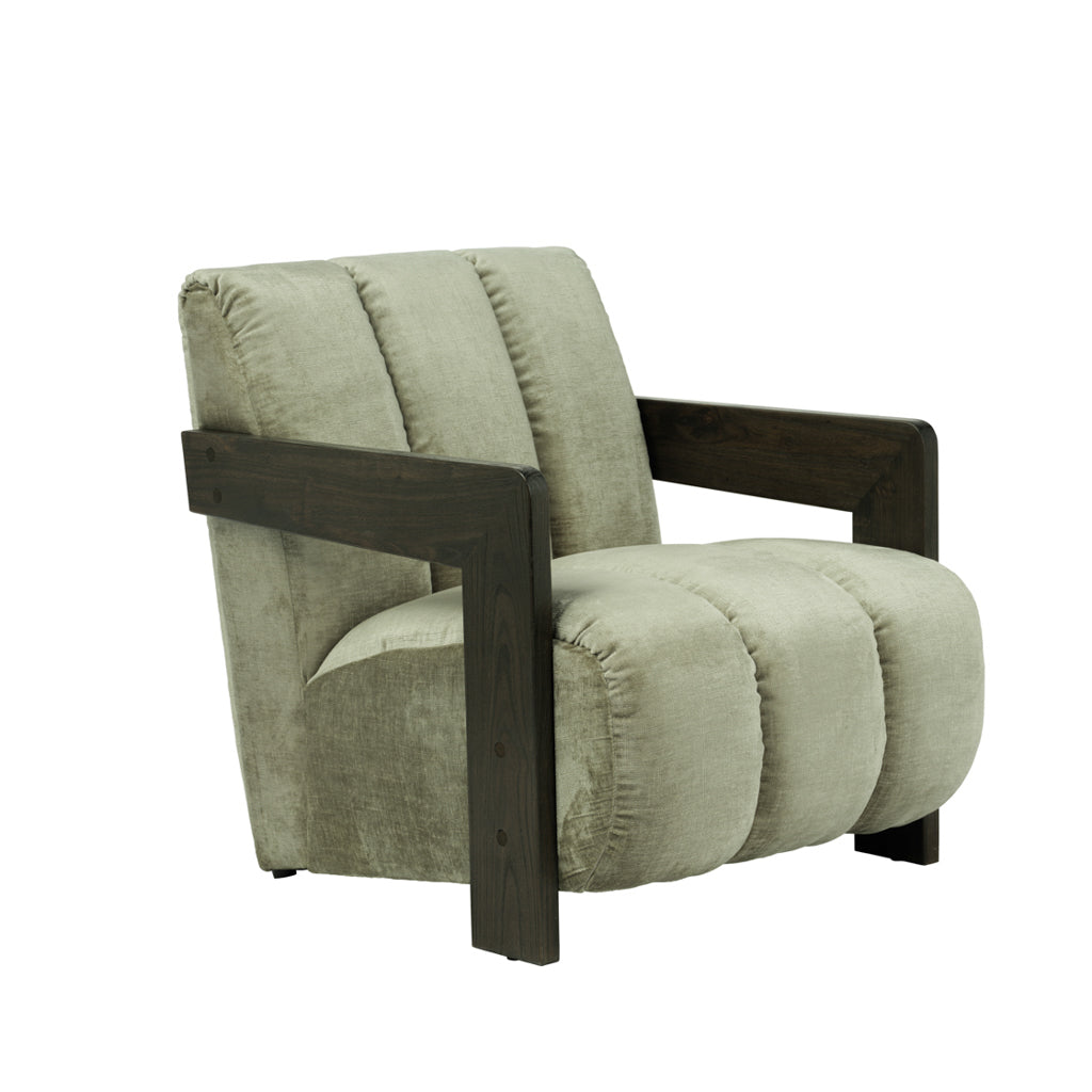 Hudson Dusty Sage Chair – Elegant Upholstered Dining & Accent Chair