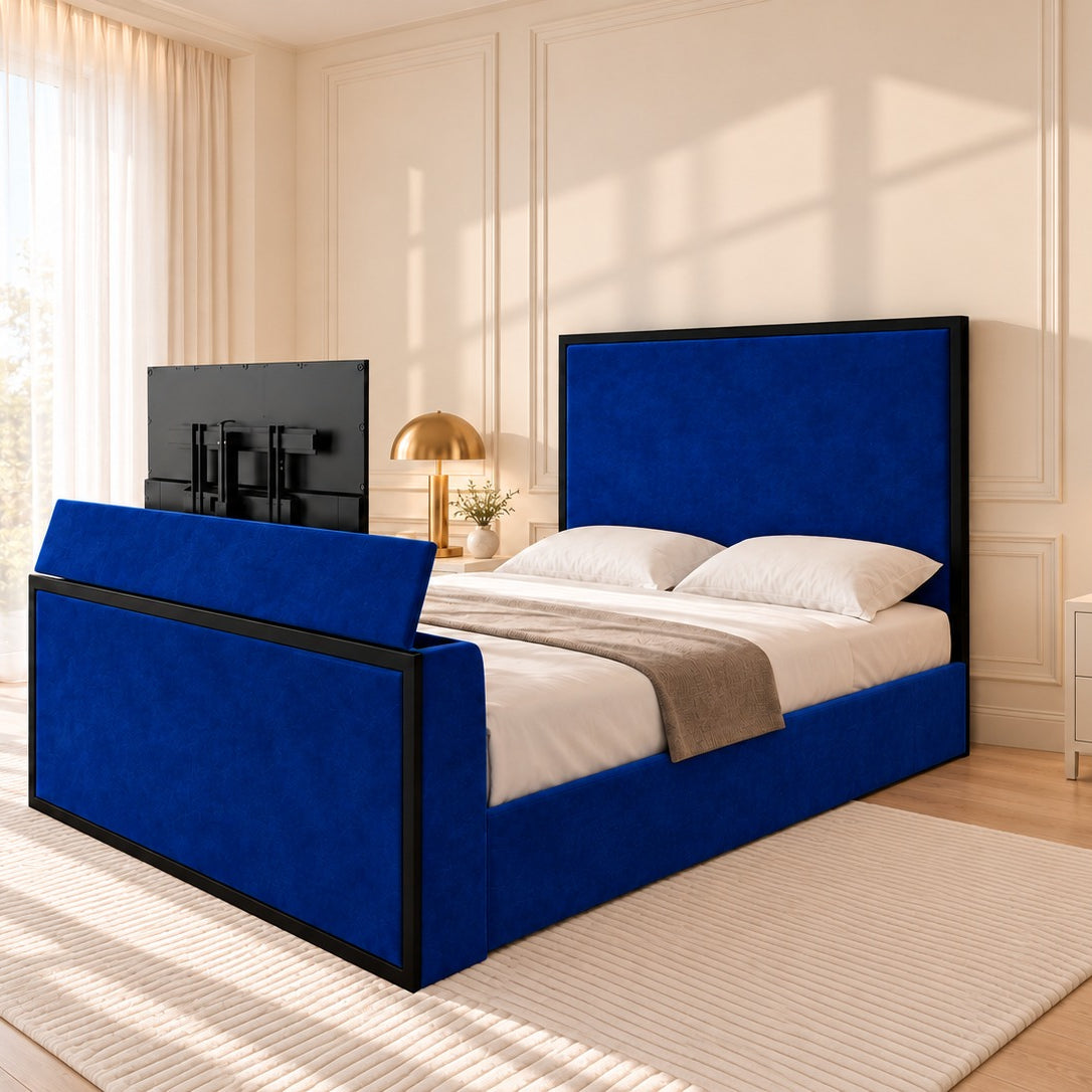 Ivy Metal TV Bed