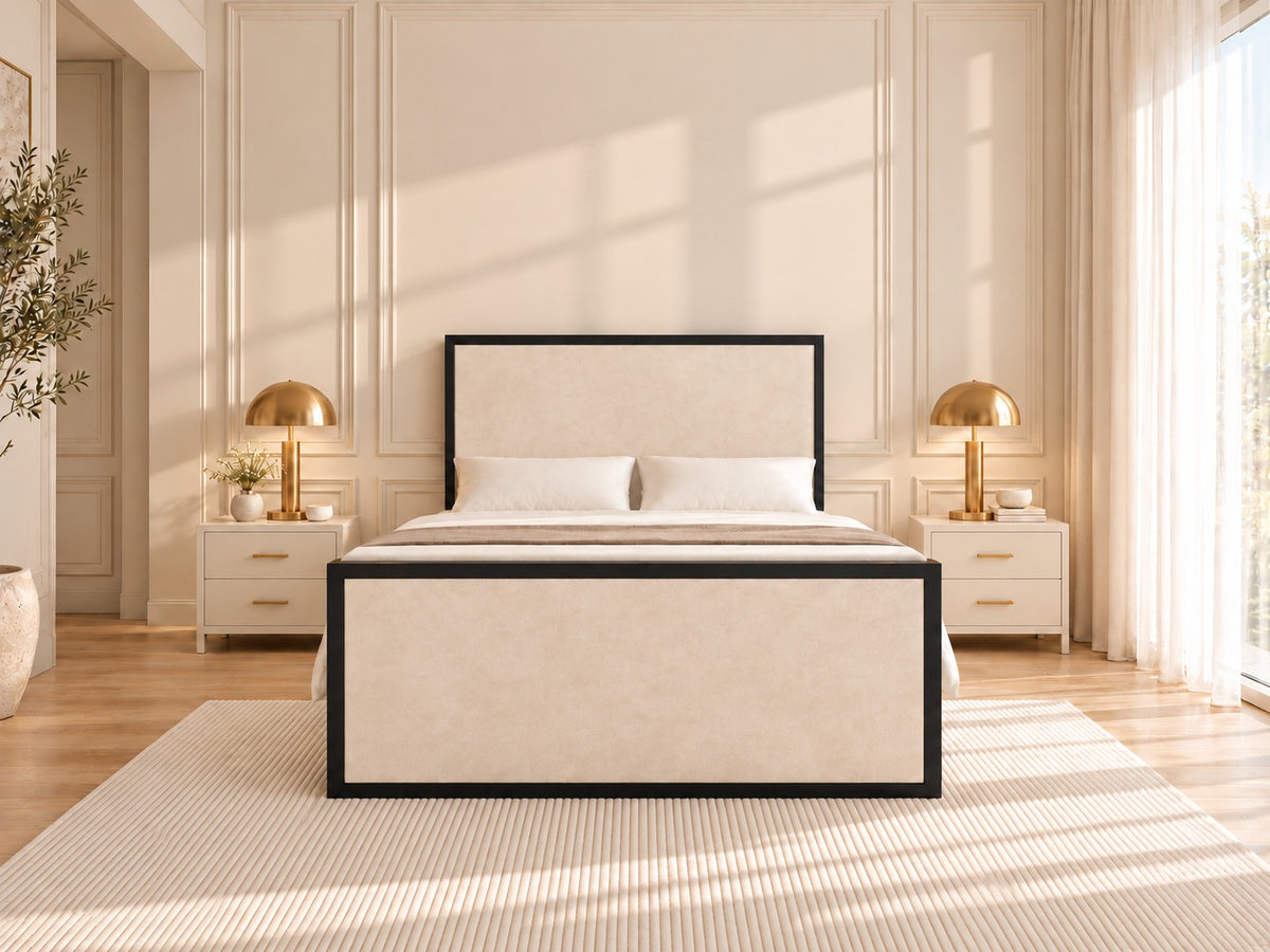 Ivy Metal TV Bed