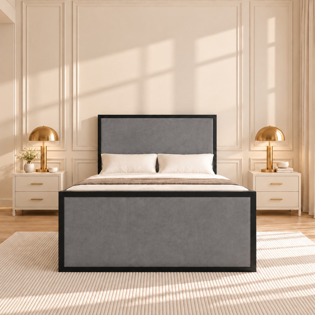 Ivy Metal TV Bed