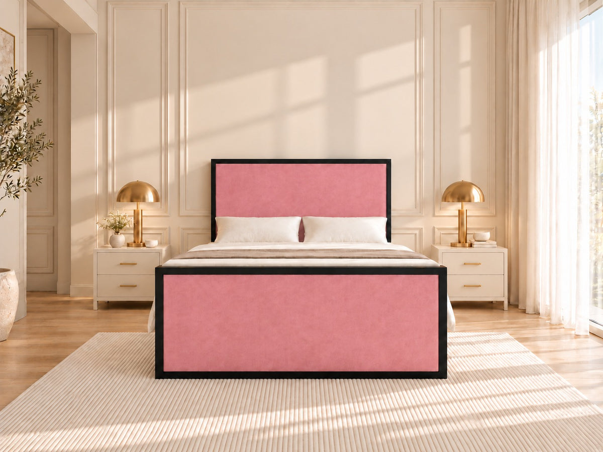 Ivy Metal TV Bed