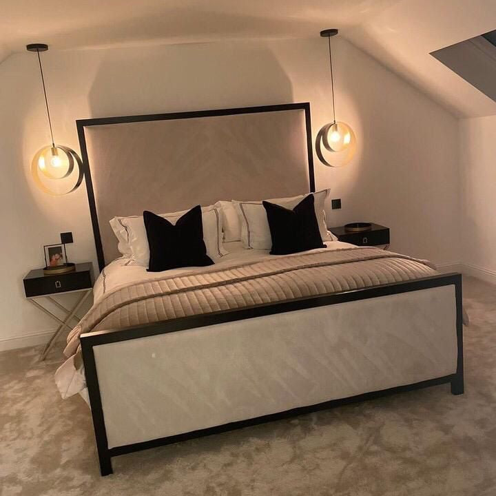 Ivy Metal Luxury Bed Frame