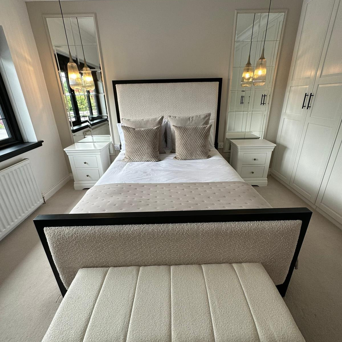 Ivy Metal Luxury Bed Frame