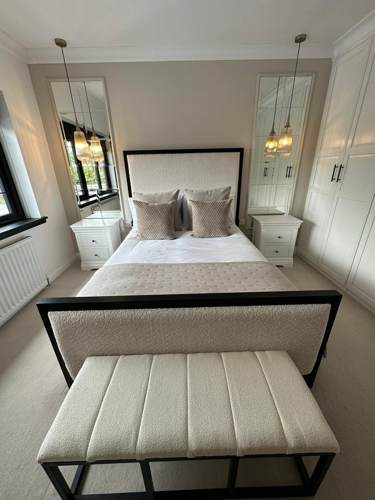 Ivy Metal Luxury Bed Frame