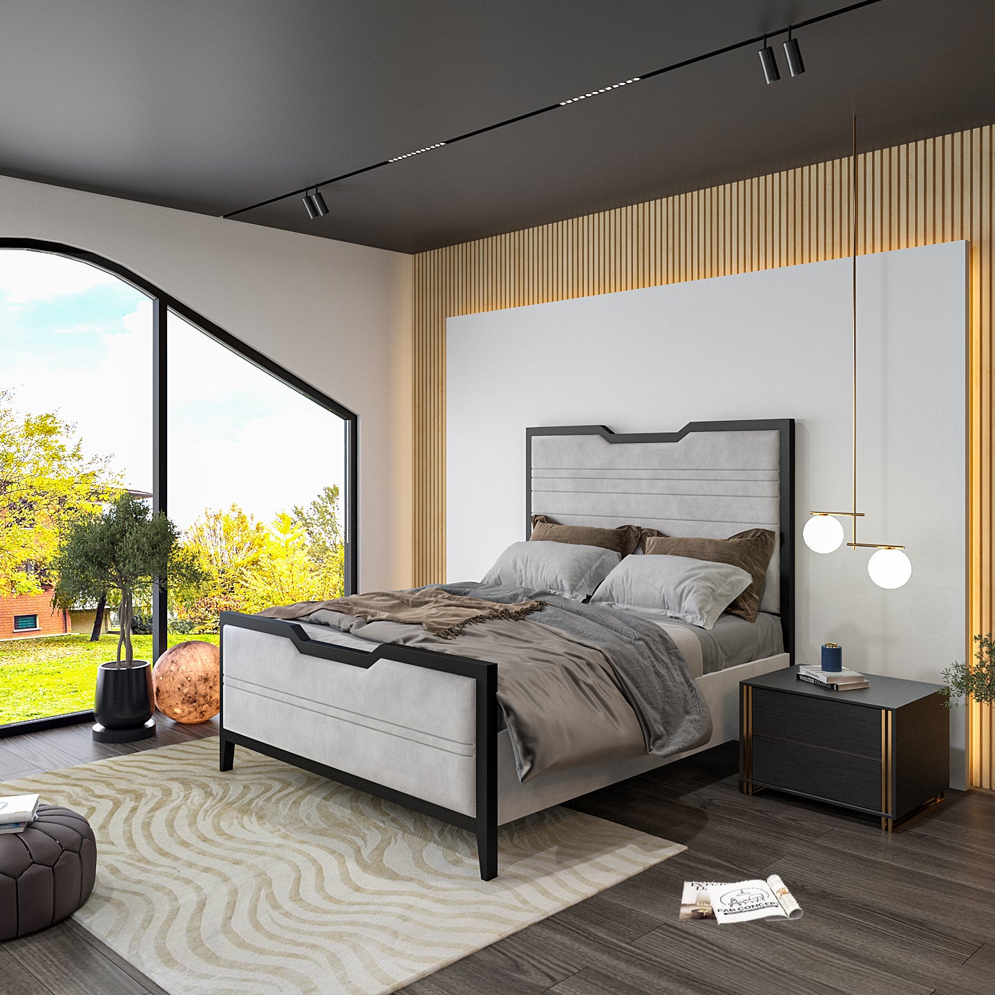 Lamont Metal Bed