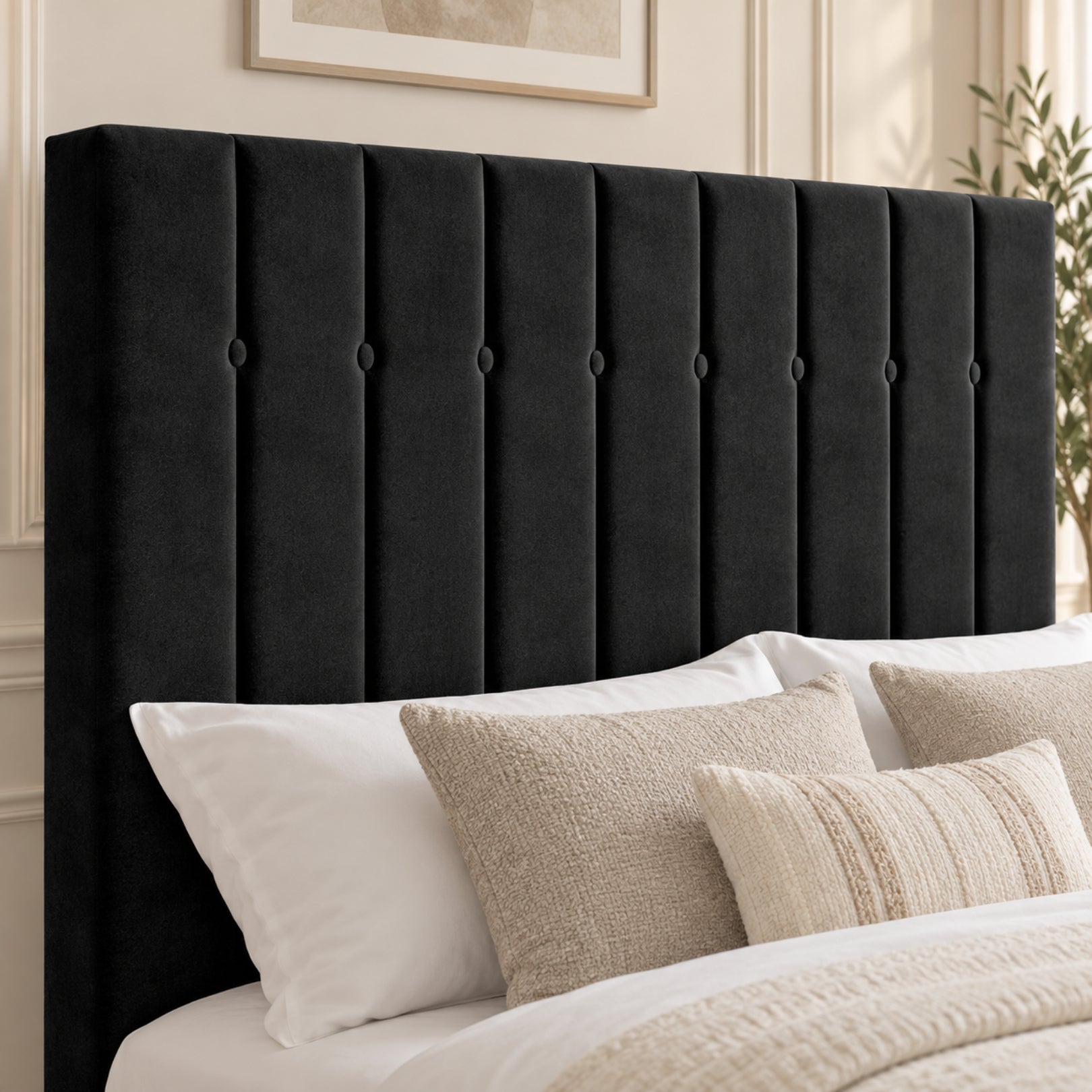 Marcelo Upholstered Soft Velvet Bed Frame