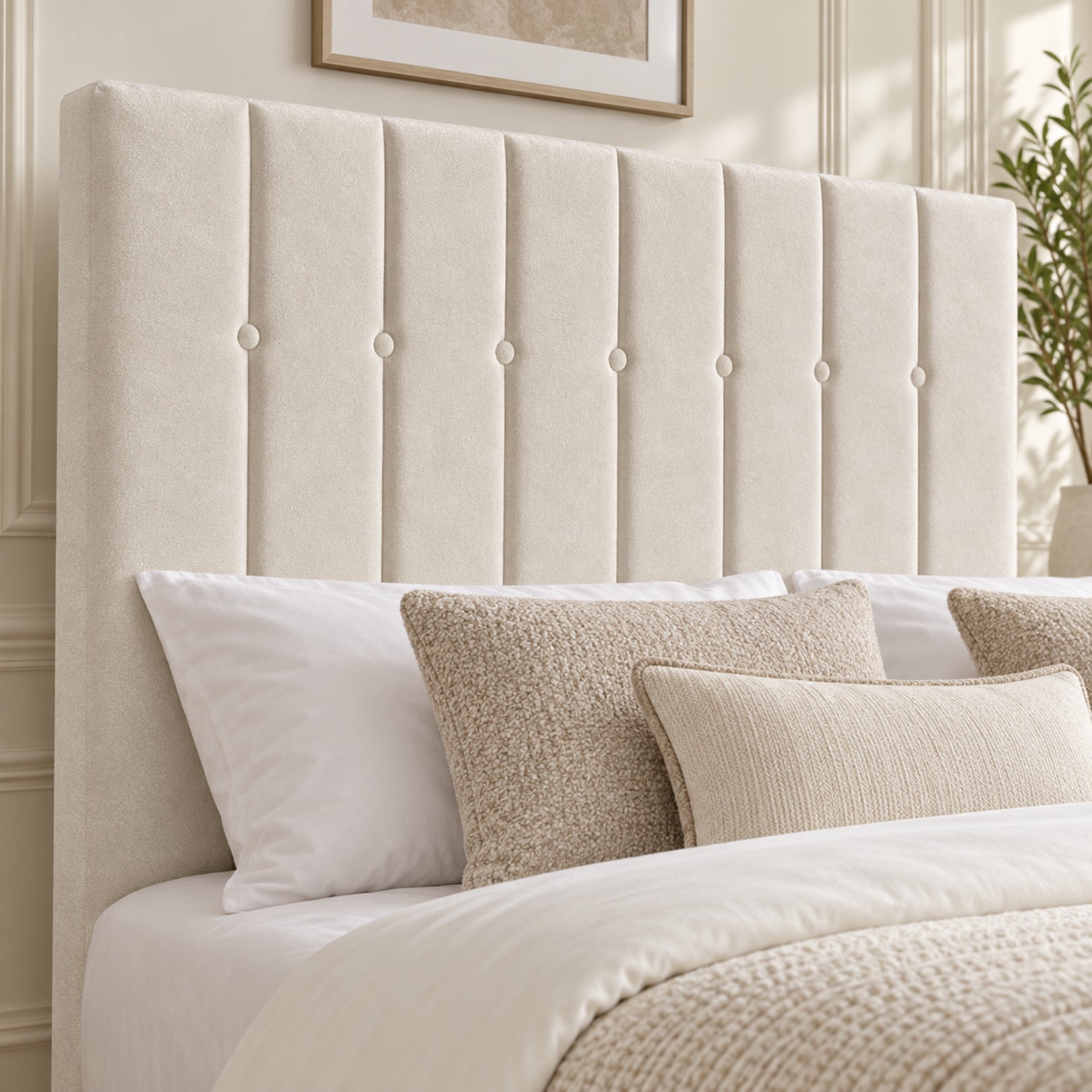 Marcelo Upholstered Soft Velvet Bed Frame