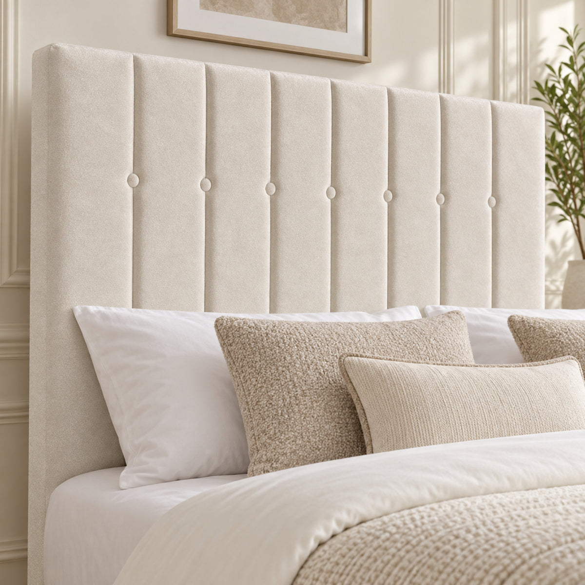 Marcelo Upholstered Soft Velvet Bed Frame