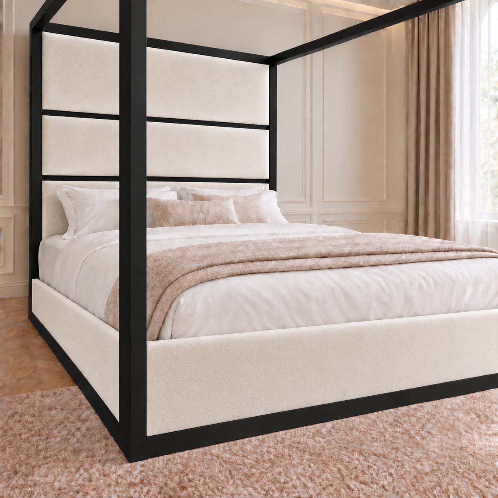 Modena Metal 4 Poster Bed Frame