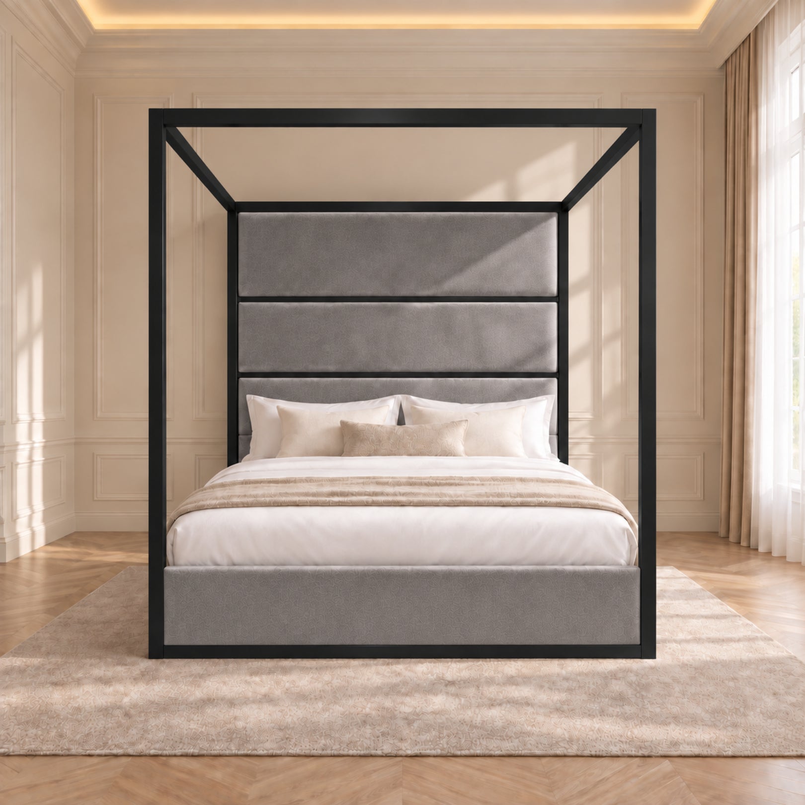 Modena Metal 4 Poster Bed Frame