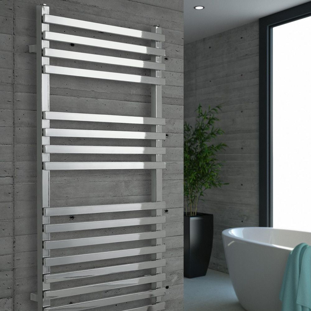 Modique Chrome Plated Heated Towel Rail
