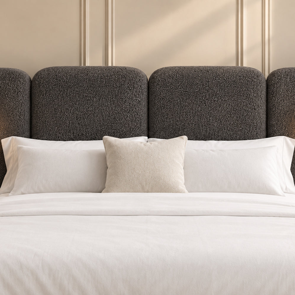 Molly Panelled Bed with Lights