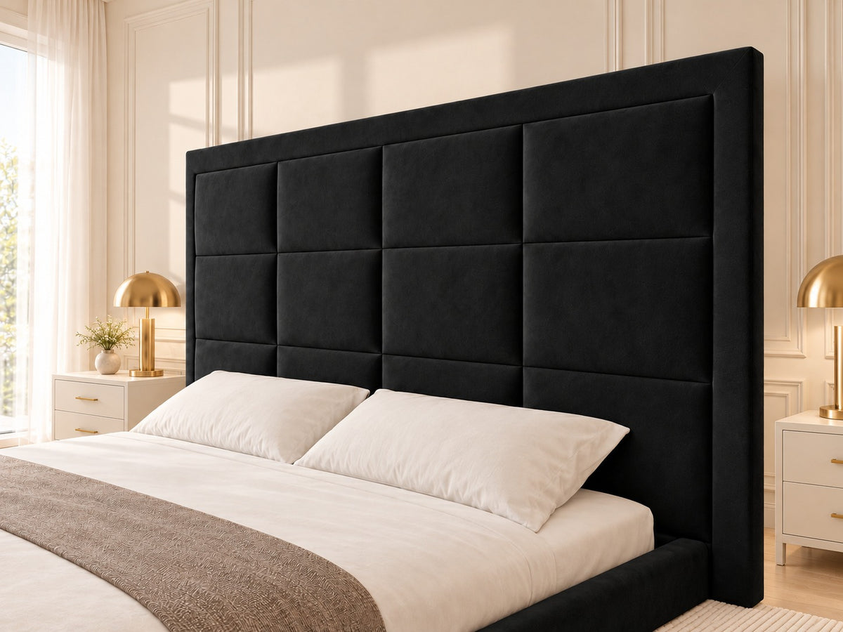 New York Upholstered TV Bed Frame