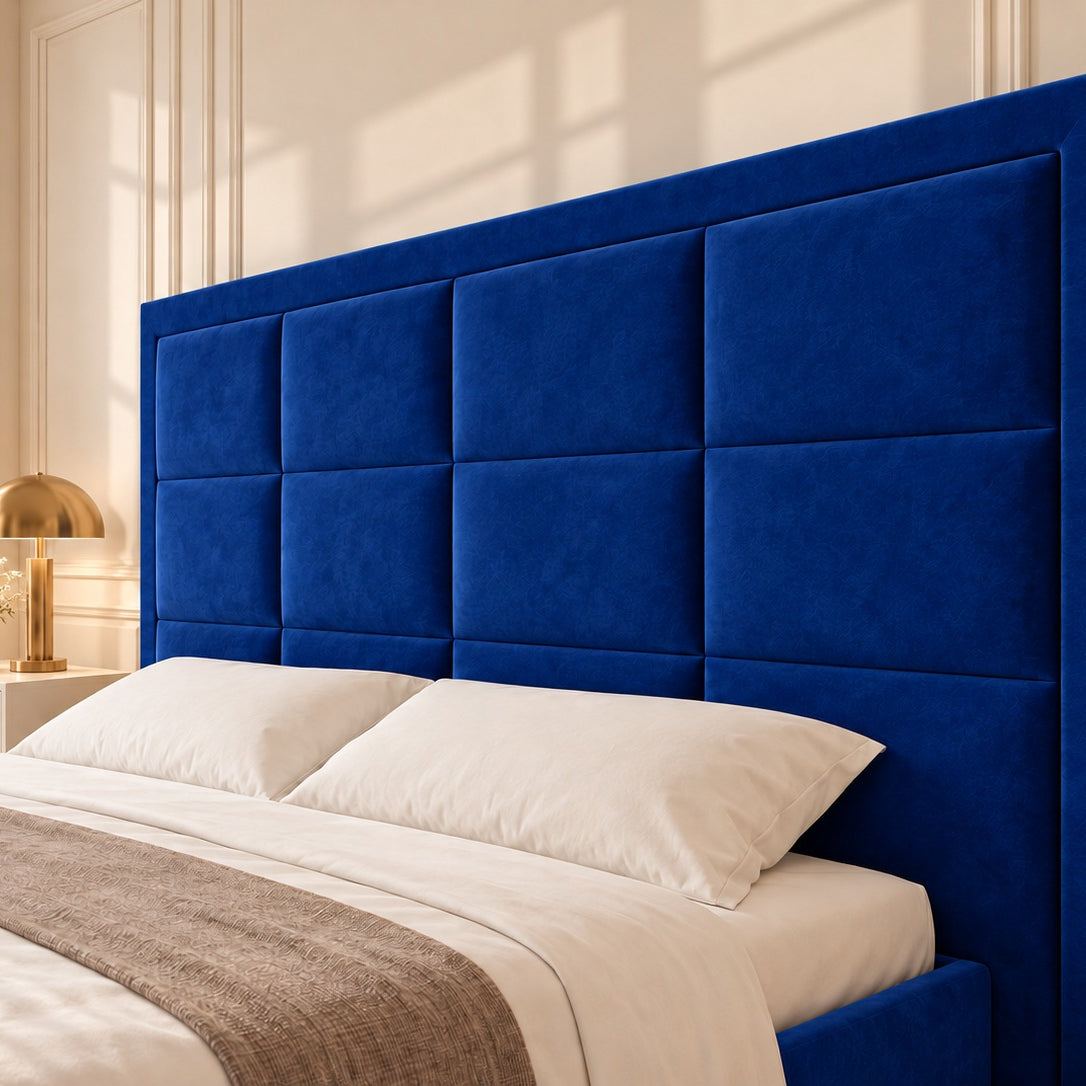 New York Upholstered TV Bed Frame