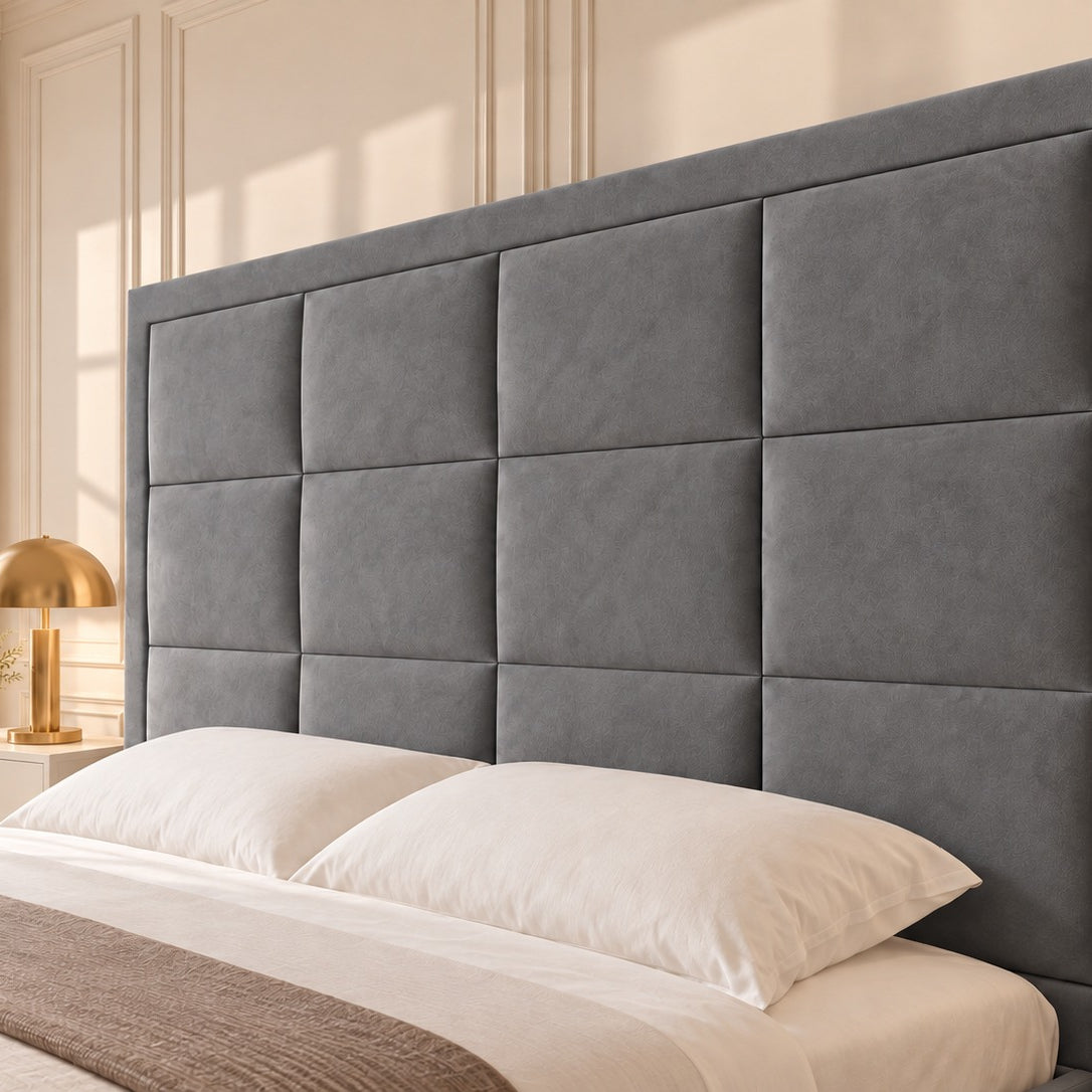 New York Upholstered TV Bed Frame