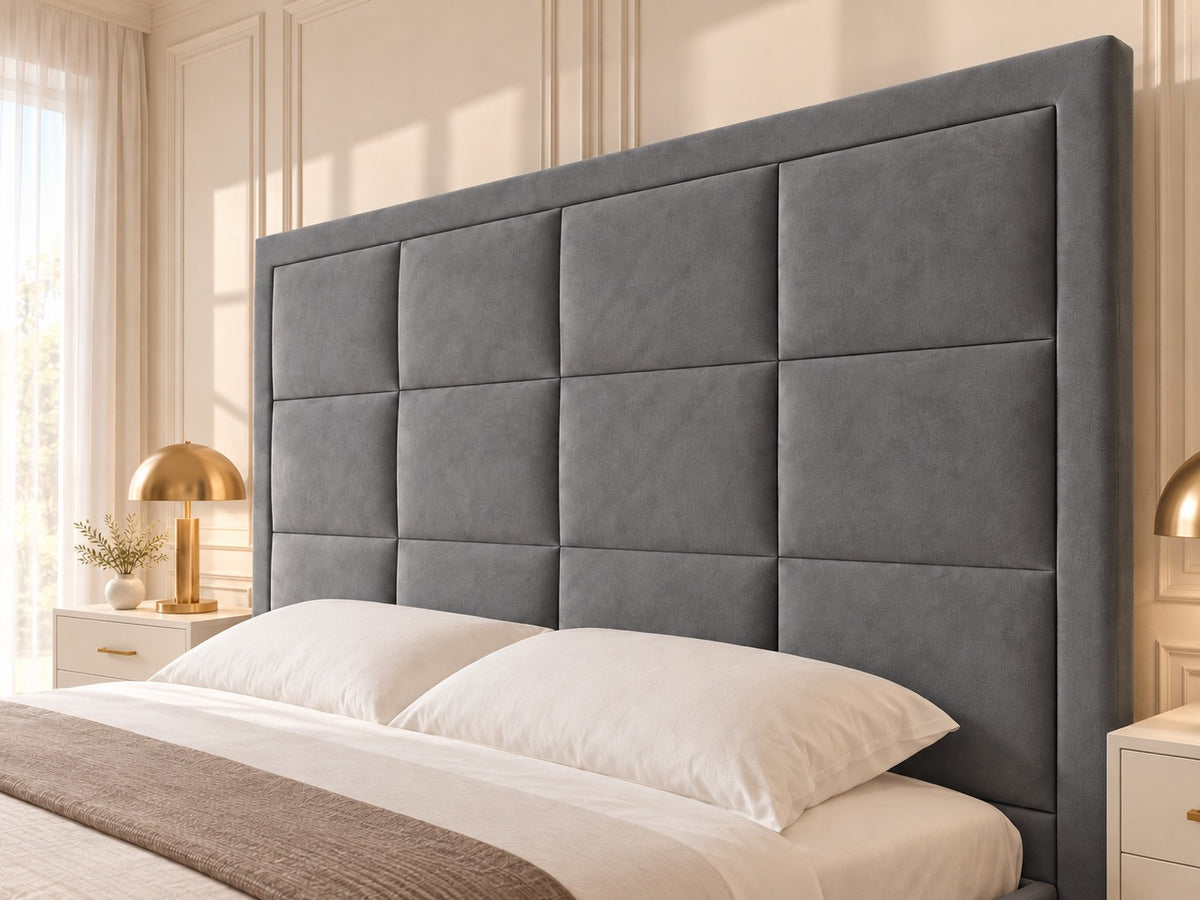 New York Upholstered TV Bed Frame