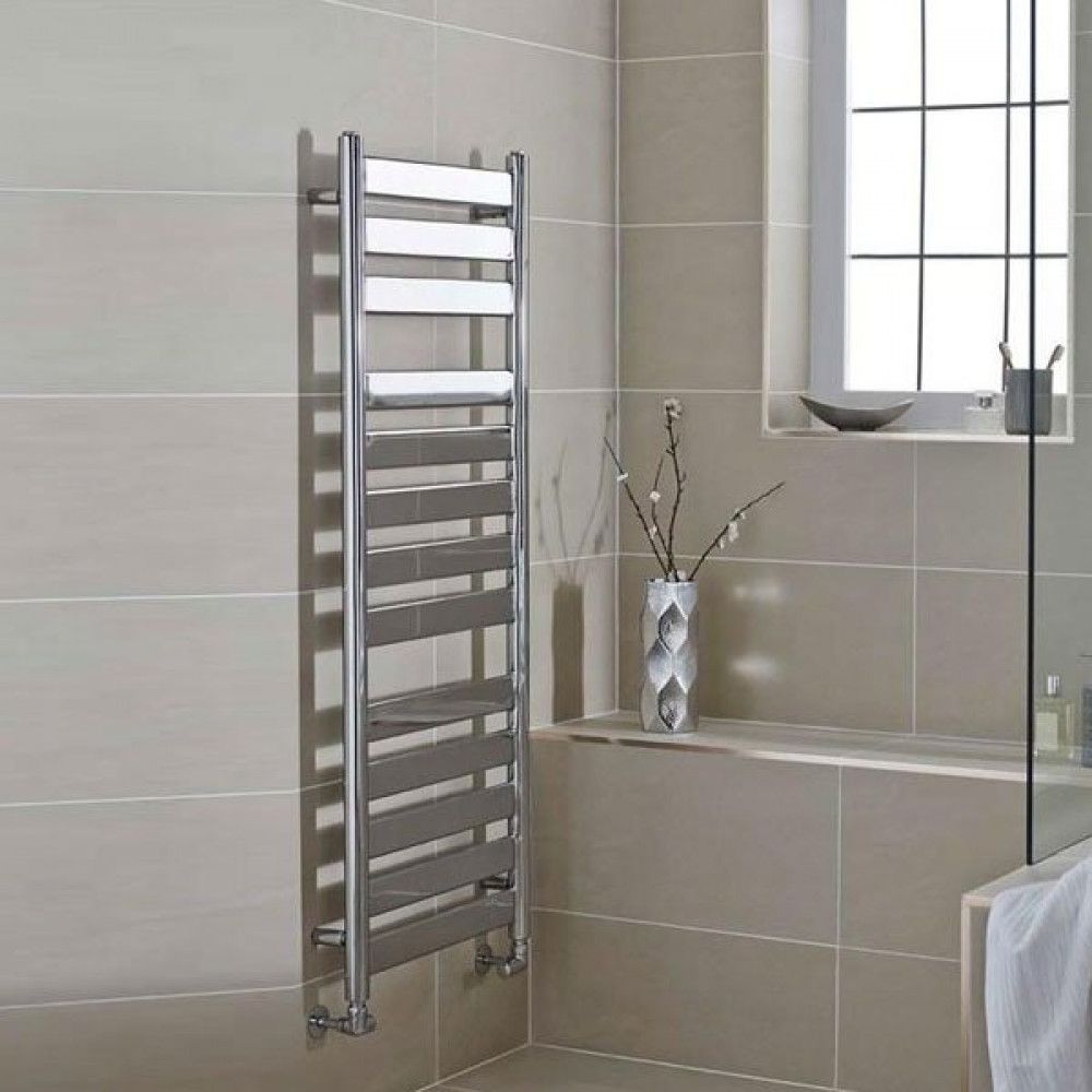 Novena Chrome Plated Heated Towel Rail