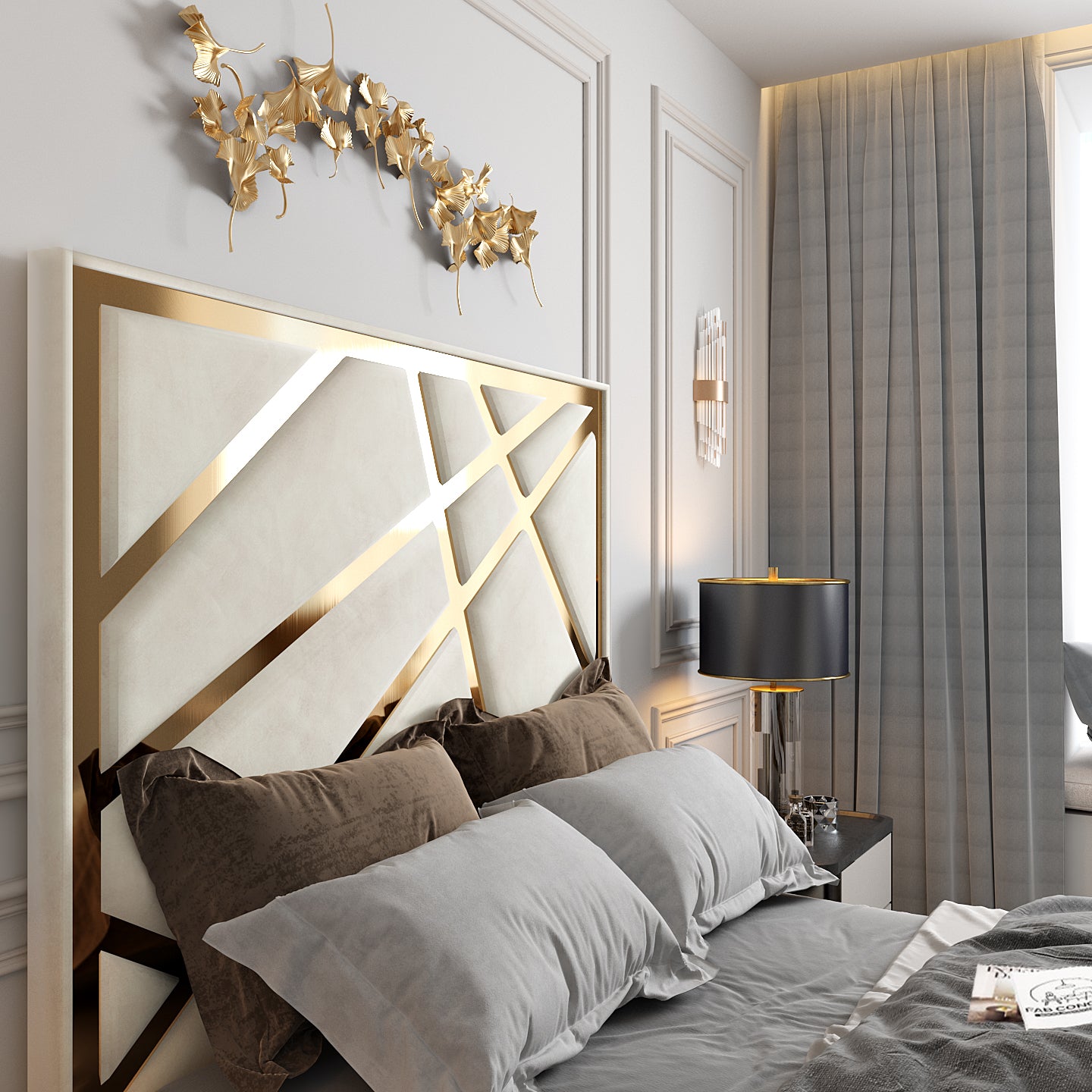 Rayleigh Upholstered Soft Velvet Tv Bed Frame