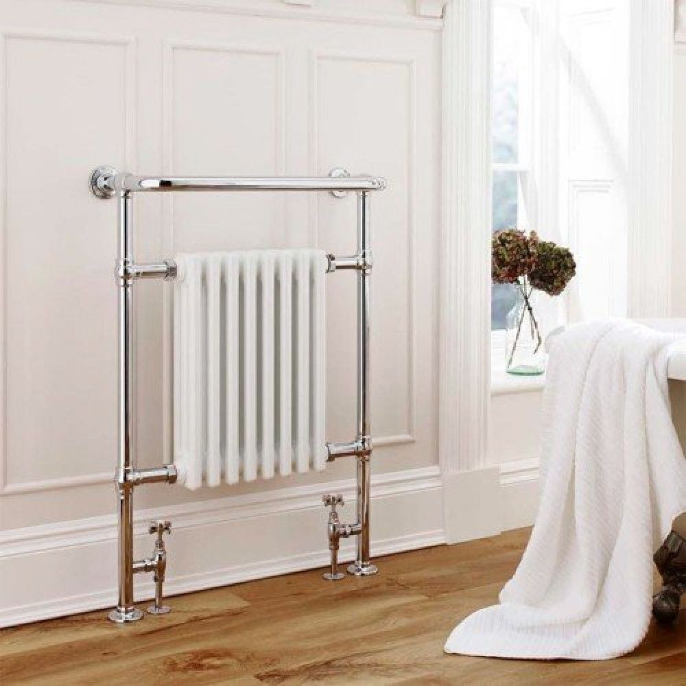 Regalia Chrome Plated Heated Towel Rail