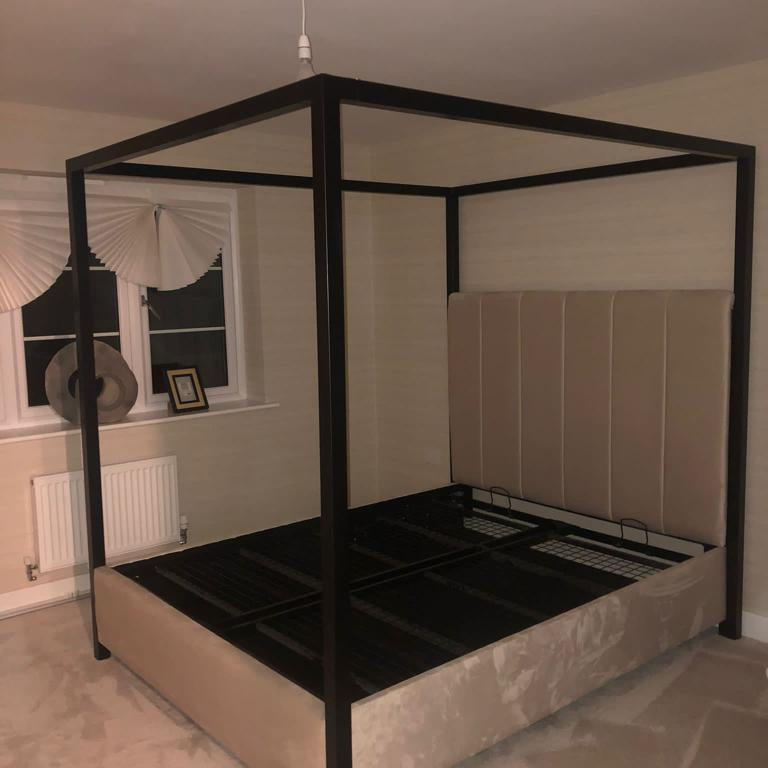 Modena Metal 4 Poster Bed Frame