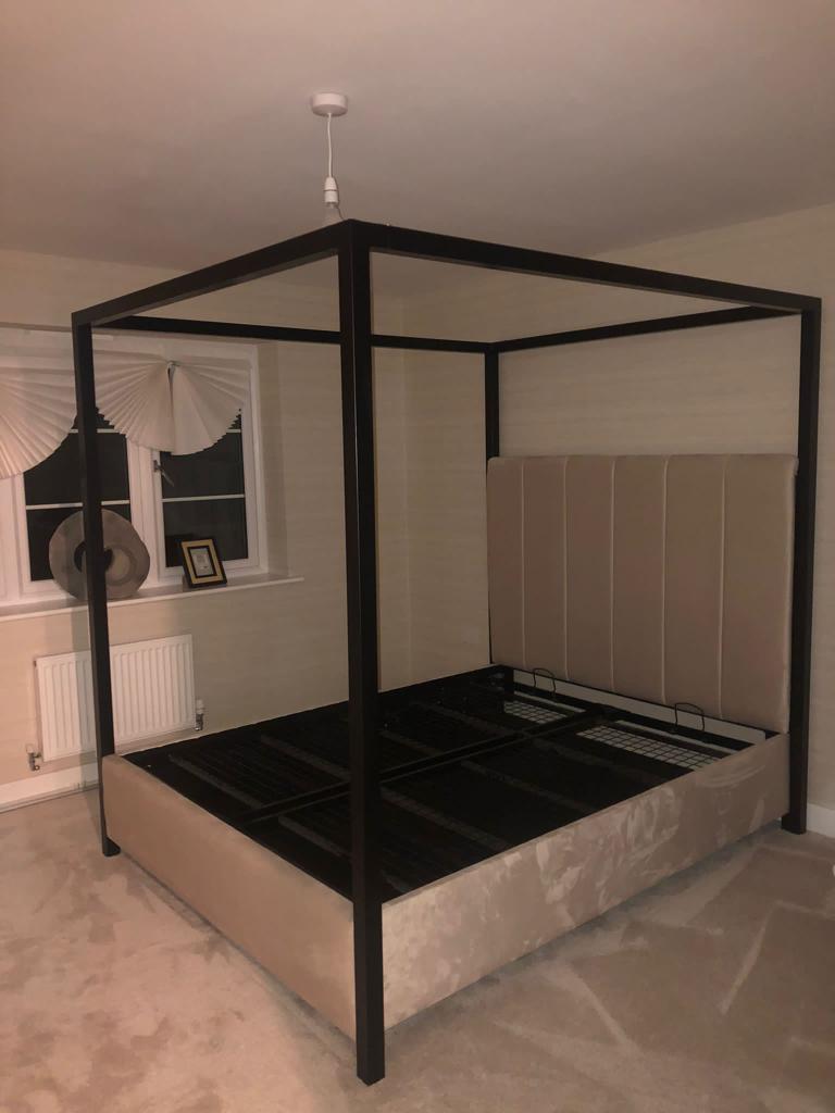 Modena Metal 4 Poster Bed Frame