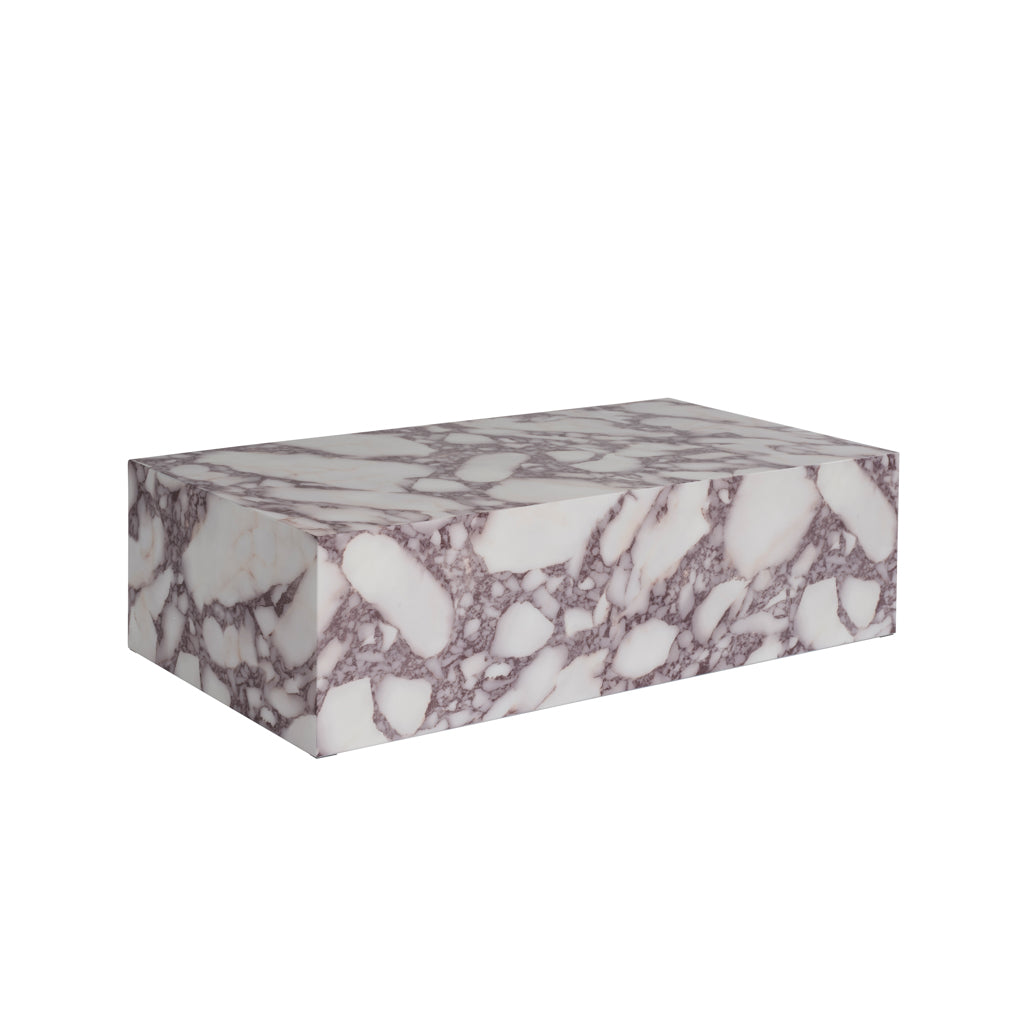 Sur Calacatta Viola Coffee Table – Contemporary Marble-Effect Table
