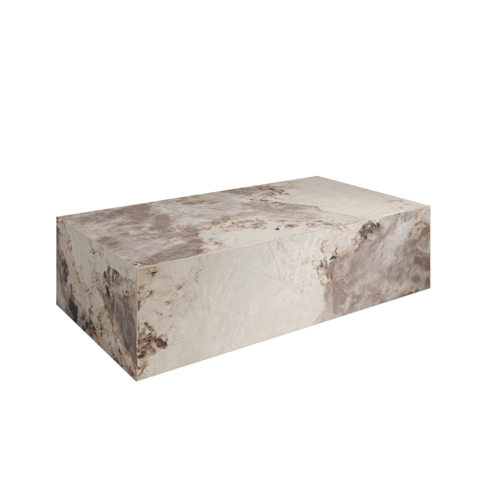 Sur Pandora Coffee Table – Contemporary Marble-Effect Living Room Table